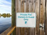 Private pier for Sailhouse guests 